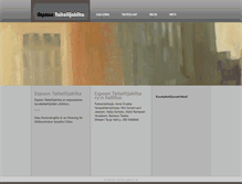 Tablet Screenshot of espoontaiteilijakilta.fi